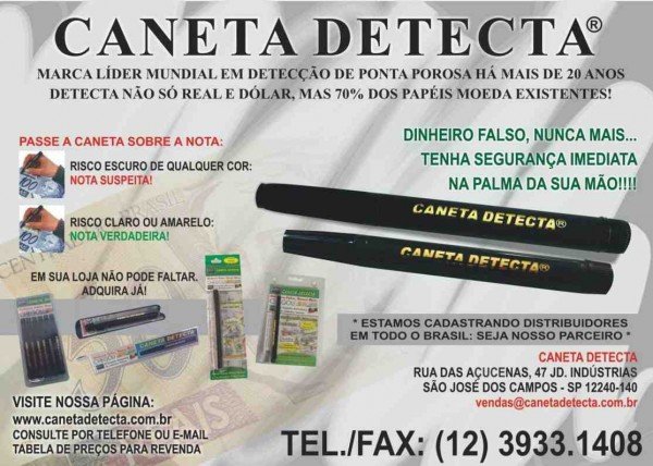 Detector de dinheiro Falso, detecta e testa notas falsas !!!