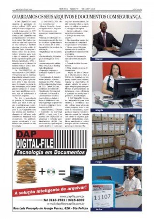 Guarda e Armazenagem de Arquivos e Documentos