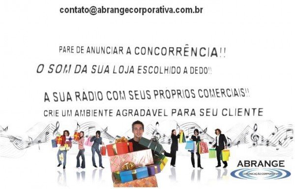 Rádio Interna para Rede de Lojas / Som ambiente
