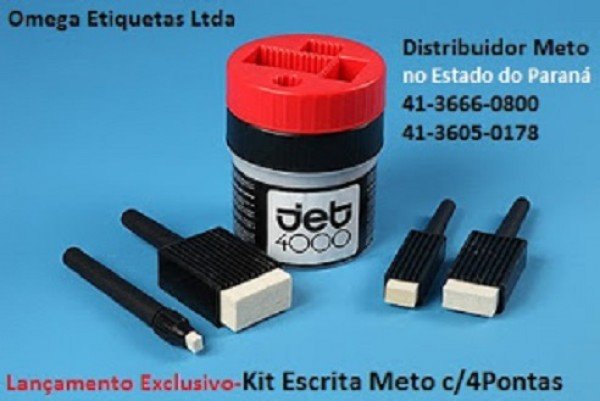 KIT ESCRITA METO COM 4 PONTAS