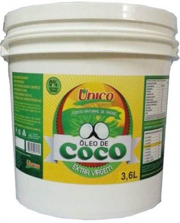 Óleo De Coco Extra Virgem - 3,6 Litros