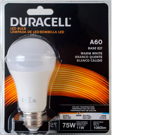 LAMPADAS LED DURACELL