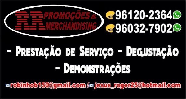 R.R PROMOÇÕES & MERCHANDISING