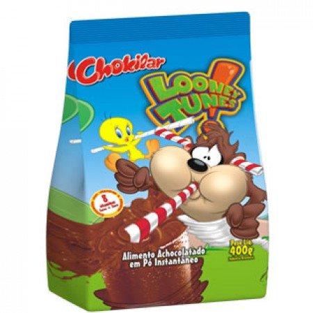 Achocoltado em pó Looney Tunes instantâneo Chokilar Sachet